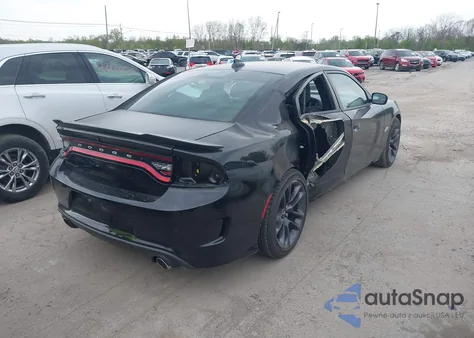 2023 Dodge Charger Scat Pack from USA, damaged, VIN 2C3CDXGJ8PH619254